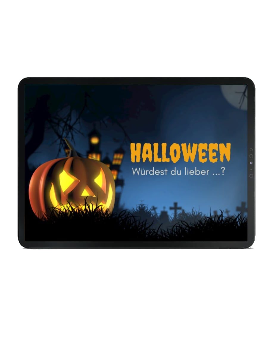 Halloween - was würdest du lieber