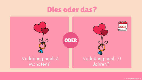 Valentinstag: Dies oder das? - prezentacja na zajęcia konwersacyjne - obrazek 2